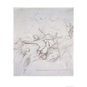  Pre Raphaelite Sketching Inconvenience in Windy Weather 