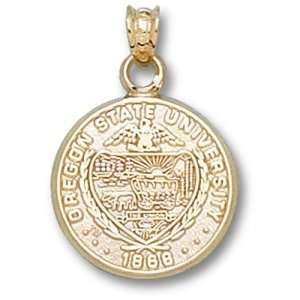  Oregon State Seal Pendant (Gold Plated)