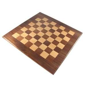  21 American Walnut Inlaid Board with 2 Squares Toys 