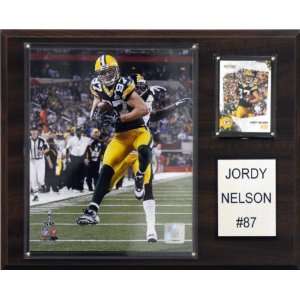  NFL Jordy Nelson Green Bay Packers Player Plaque: Sports 