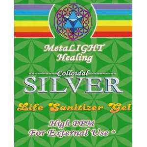 Colloidal Silver Life Sanitizer Gel 16 oz