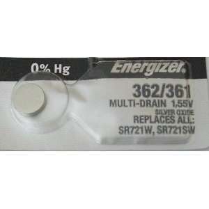  Energizer 361 362 Silver Oxide Watch Batteries SR721SW 