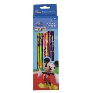  Disney 8pc Mickey Mouse Color Pencil Set   Mickey Mouse 