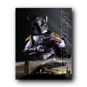  Star Wars Poster Boba Fett Weapon 11 x 14 Postcard