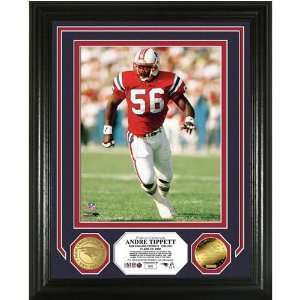  Andre Tippett Hall of Fame Induction Photomint: Sports 