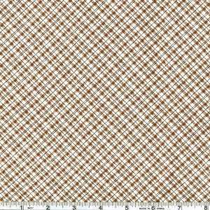   Chelsea Manor Plaid Cream Fabric By The Yard Arts, Crafts & Sewing