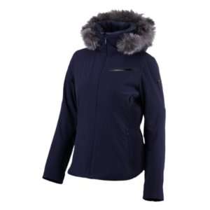  Spyder Posh Jacket with Real Fur Trim   Womens Sports 