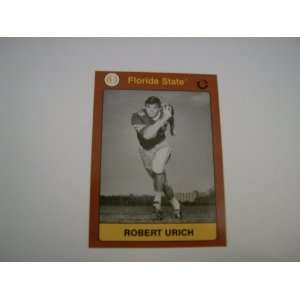  Robert Urich Florida State Seminoles 1991 Collegiate 