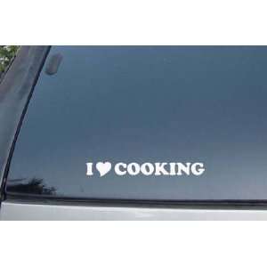  I Love Cooking Vinyl Decal Stickers: Everything Else