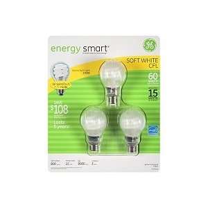  Ge Energy Smart® Cfl 15 Watt Covered Spiral Bulbs   3 Pk 