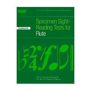  Sight Reading Tests for Flute Grades 6 8 (9781854728890) Books