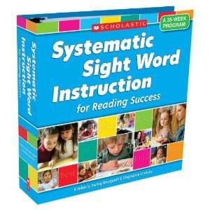 Scholastic Systematic Sight Word Instruction for Reading Success A 35 