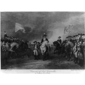  Surrender of Lord Cornwallis at Yorktown,Oct. 19th,1781 