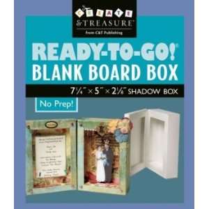   Inch by 2 1/8 Inch Blank Board Shadow Box Arts, Crafts & Sewing