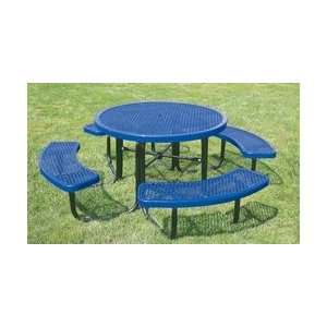 Portable Coated Steel Picnic Tables 