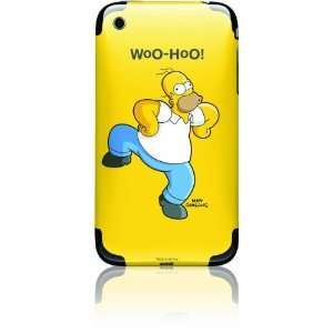   Skin for iPhone 3G   Homer   Woo Hoo Cell Phones & Accessories