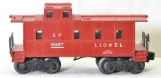 Unrun Lionel 6357 SP/SP type caboose, sweet  