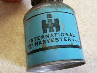   Harvester Farm Tractor Oil Can Oiler Cooley West Bend WI NR  