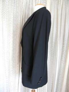 LES COPAINS COUTURE TUXEDO JACKET~JEWELED BUTTONS~S/M  