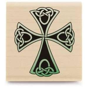  Celtic Knot Cross   Rubber Stamps: Arts, Crafts & Sewing