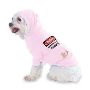 OF THE GIRAFFE Hooded (Hoody) T Shirt with pocket for your Dog or Cat 
