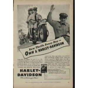 New Thrills Every Day   Own A HARLEY DAVIDSON! Make this the biggest 