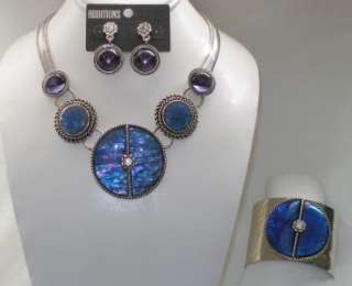 CHICOS MISOOL Necklace Earrings & Bracelet SET Lot  