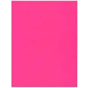  8 1/2 x 11 Fluorescent Pink Neon Cromatica Cover 43lb 