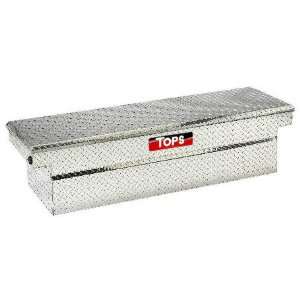   72 inch Aluminum Wide Push Button CrossBed Box (Full Size): Automotive