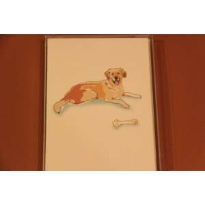  Golden Retriever Dog Pride Boxed Note Cards (6 cards 