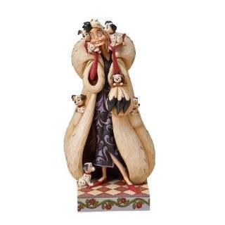   by Jim Shore for Enesco Cruella De Vil From 101 Dalmat Figurine 9.5 IN