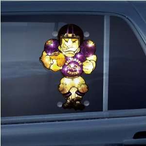  Baltimore Ravens 9 Double Sided Car Window Light Up 