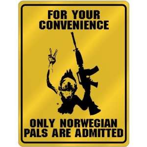   Pals Are Admitted  Norway Parking Sign Country