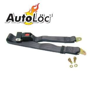 2 Point Black Lap Seat Belt: Automotive