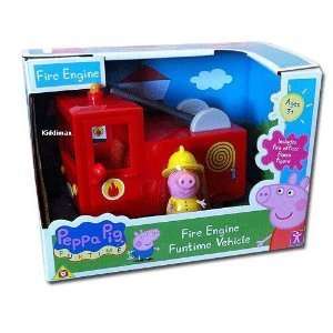  Peppa Pig Peppas Funtime Fire Engine Vehicle: Toys & Games