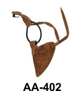 TRADITIONAL LEATHER BOW STRING KEEPER AA402  