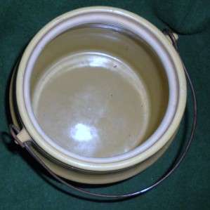 Vintage Monmouth Pottery Cookie Jar Crockery Stoneware  