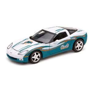  UD NFL Corvette Coupe   Miami Dolphins: Sports & Outdoors
