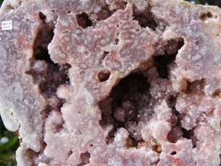 Huge Rare Rose Quartz Chalcedony Geode Crystal 5 LBS  