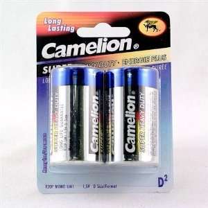  Camelion Super Heavy Duty D Battery: Electronics