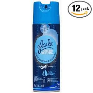 Glade Surface Disinfectant and Air Sanitizer, Clear Springs, 12 Ounce 