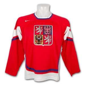 Team Czech IIHF 2011 12 Swift Replica Red Hockey Jersey  