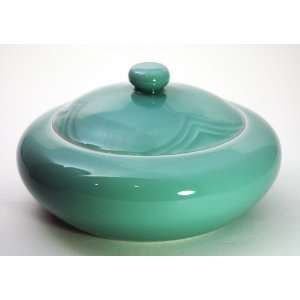 Kato Minoru Japanese Pottery; Ceramic Covered Bowl  