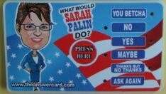 Sarah Palin Answer Decision Maker 8 Ball Novelty Gift  