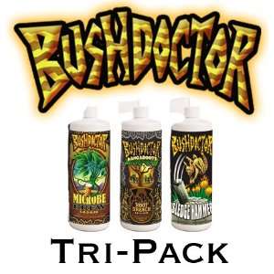Fox Farm Bush Doctor Tri Pack KangaRoots, Microbe Brew, SledgeHammer 1 