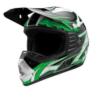  SparX D 07 Blaster Green Motocross Helmet   Color  green 