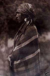 Flathead maiden Edward S. Curtis North American Indian Vol VII facing 