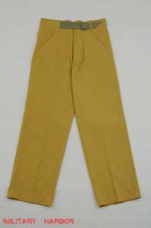 WWII German DAK/Tropical Afrikakorps sand trousers W34  