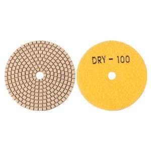  3 DAMO Premium Dry Diamond Polishing Pads Grit 100 for 