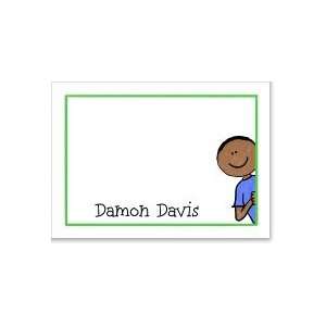  African American Boy Thank You Notes Health & Personal 